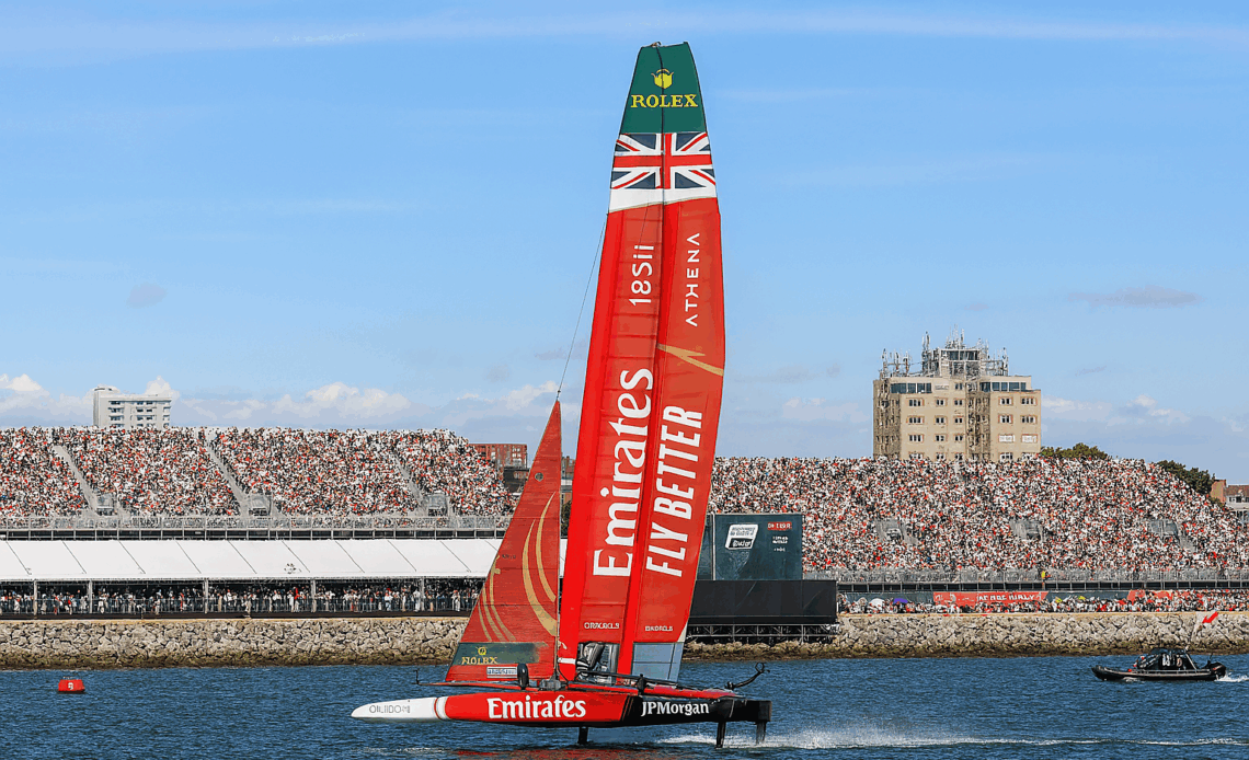Emirates Great Britain Sail Grand Prix Private 5G network