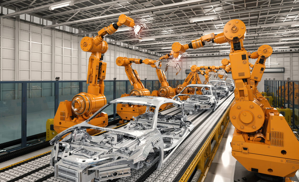PrivateLTEand5G Robotics arms